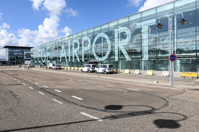 Belgique Wallonie aéroport Liège terminal